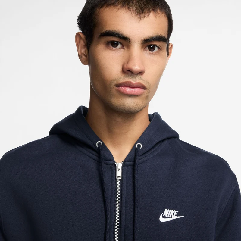 Club Bb Full-Zip Sweatjacke Herren - dunkelblau