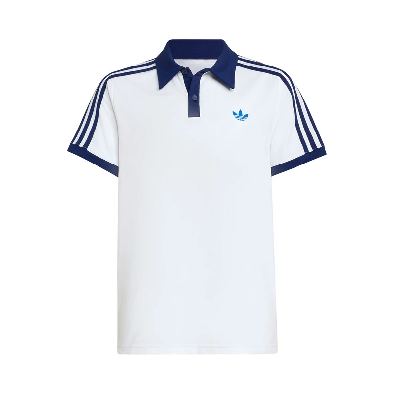 Classics Polo Kinder - weiß, dunkelblau