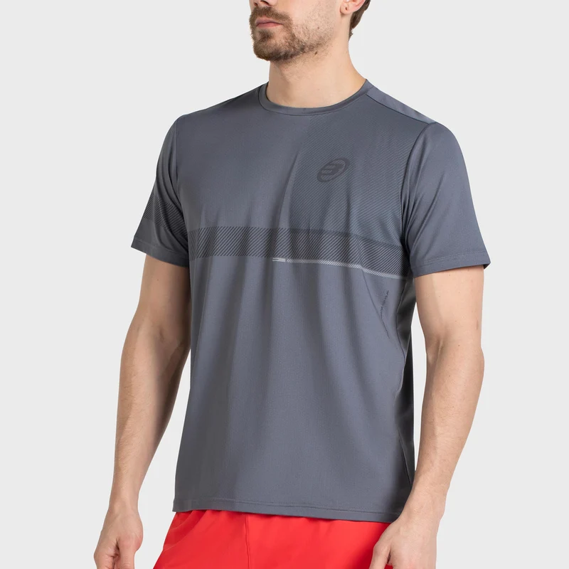 Milon T-Shirt Herren - grau
