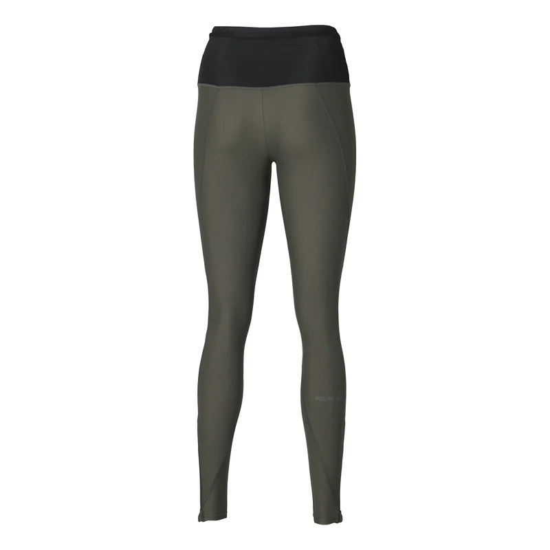 Multi Pocket Lauftight Damen - oliv