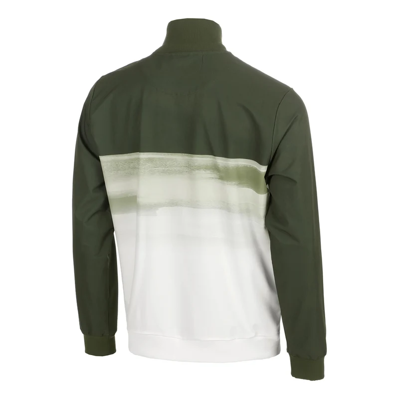 Memories Faded Wipe Trainingsjacke Herren - dunkelgrün