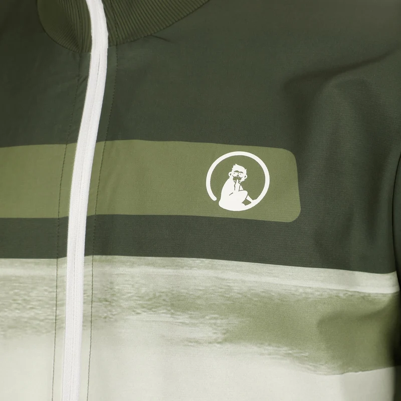 Memories Faded Wipe Trainingsjacke Herren - dunkelgrün