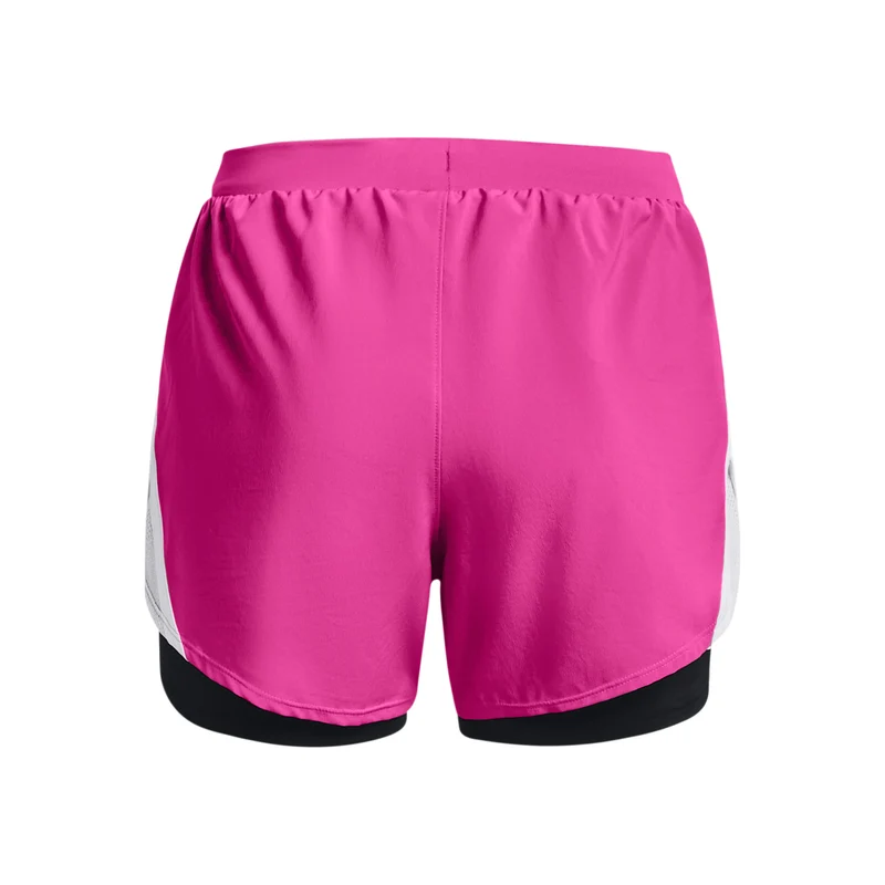 Fly By 2.0 2in1 Shorts Damen-Pink,Weiß