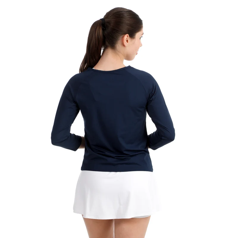 Mixed Longsleeve Damen-Dunkelblau