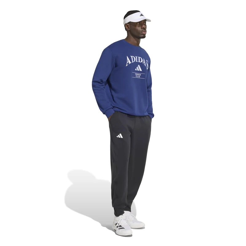 Heritage Graphik Sweatshirt Herren - dunkelblau, weiß