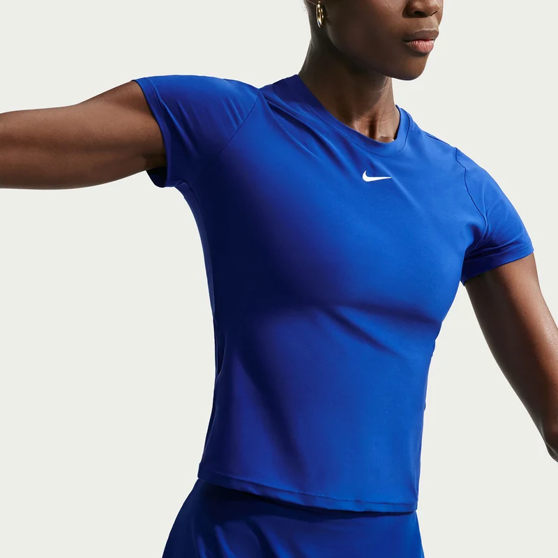 Dri-Fit Victory T-Shirt Damen - blau, weiß
