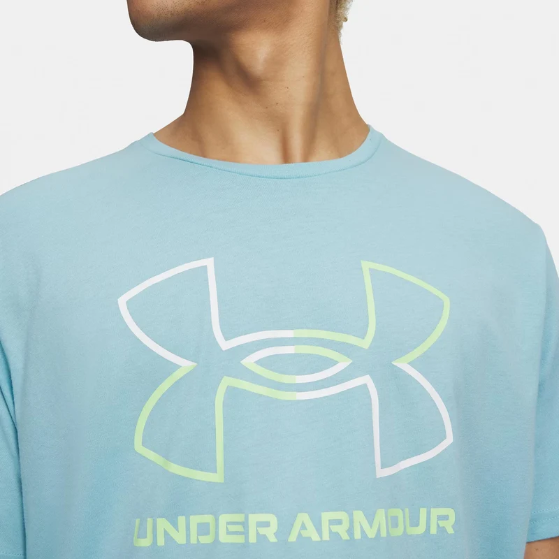 Foundation Update T-Shirt Herren-blau, weiß
