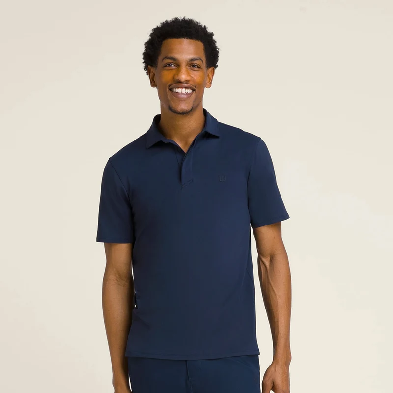 League Polo Herren-Dunkelblau