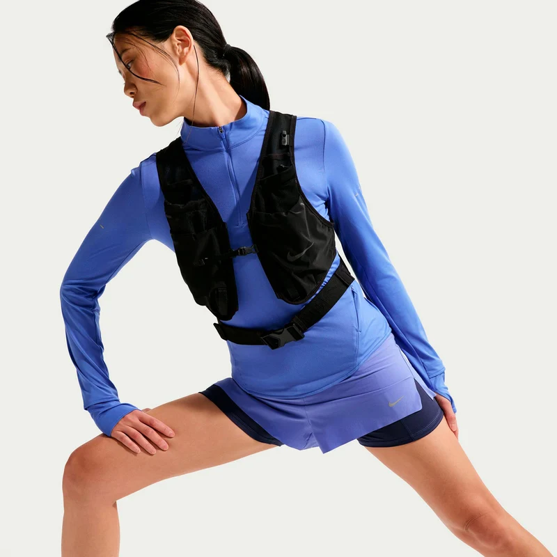 Swift Laufshirt Damen - blau, silber