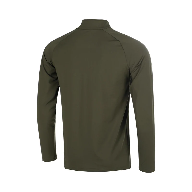 Memories Big Serve 1/4 Zip Longsleeve Jungen - dunkelgrün