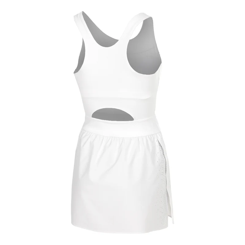 Court Dress Split LDN Kleid Damen - weiß