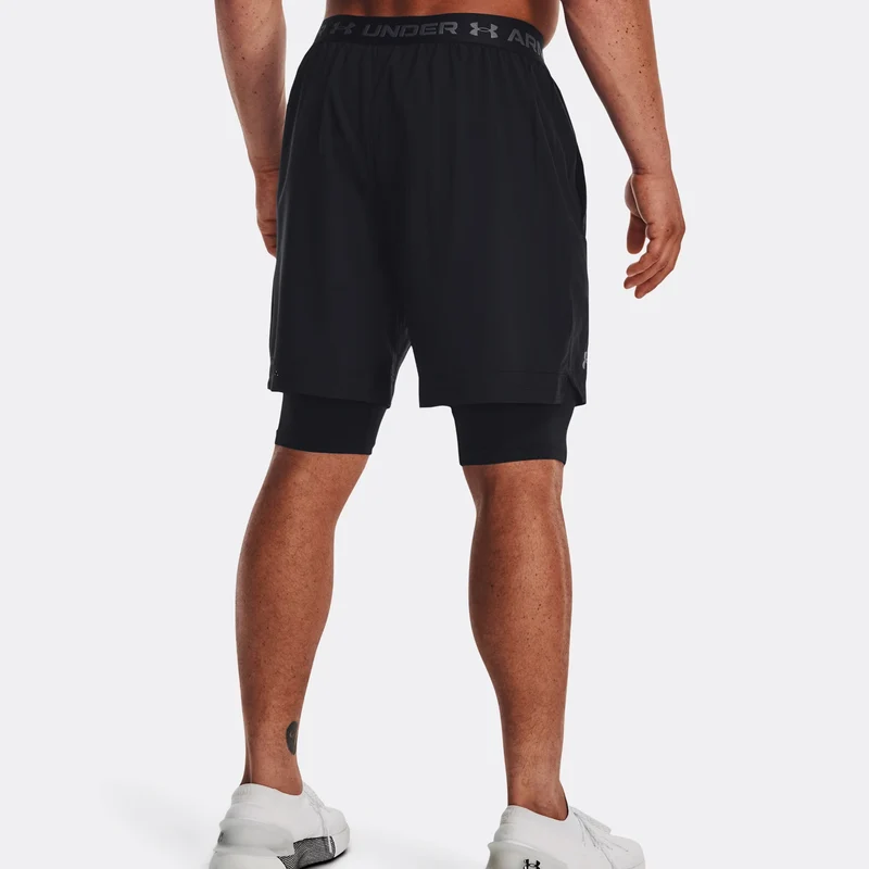 Vanish Woven 2in1 Shorts Herren-Schwarz