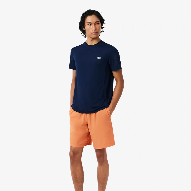 Djokovic Shorts Herren - orange, weiß
