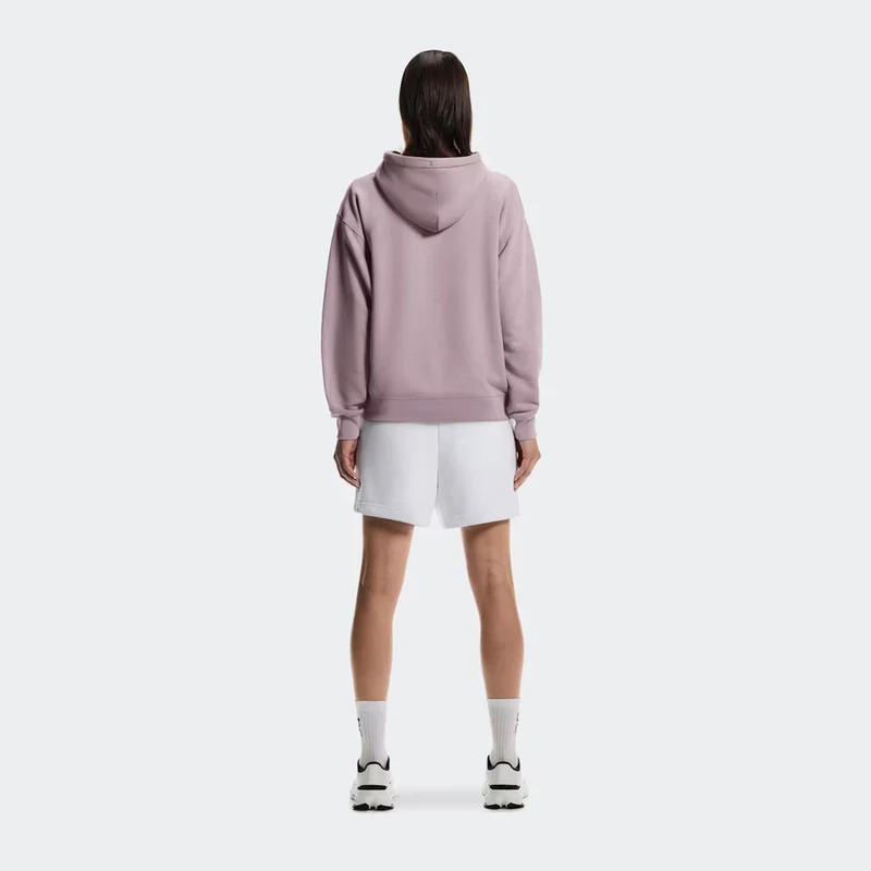 Club Hoody Damen - mauve, weiß