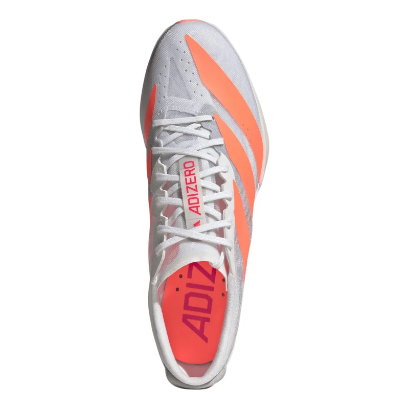Adizero Finesse Spikeschuh Unisex - weiß, rot