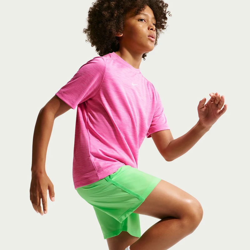 Dri-FIT Multi Heather T-Shirt Kinder - pink, rosa