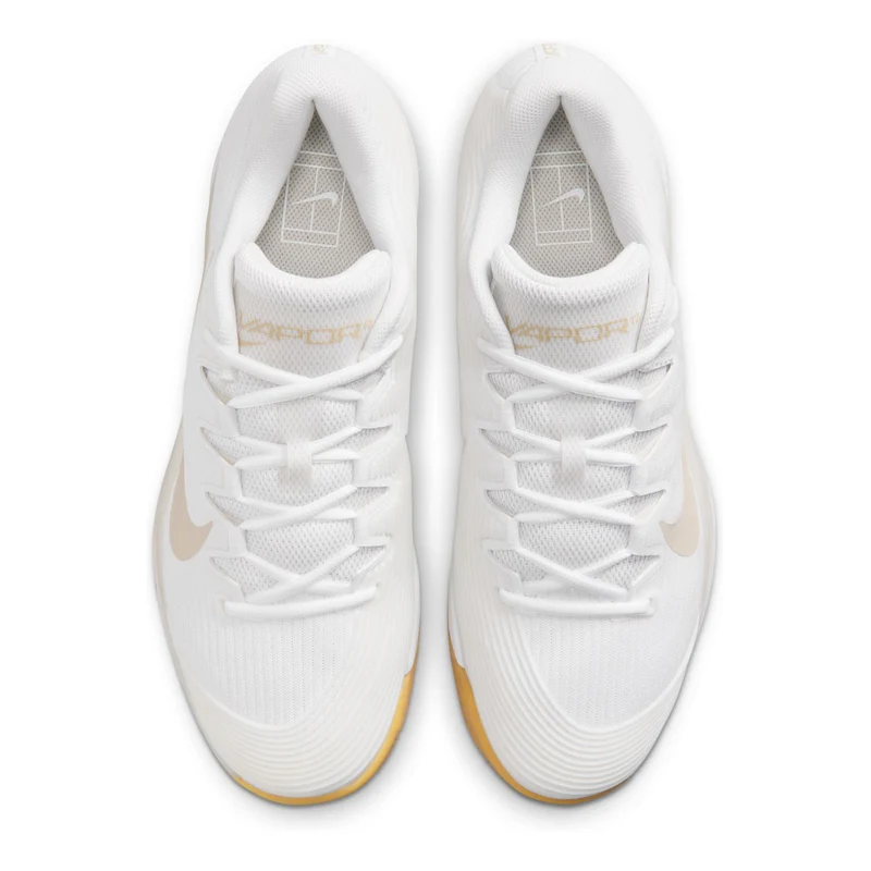 Zoom Vapor 12 Sandplatzschuh Herren - weiß, creme