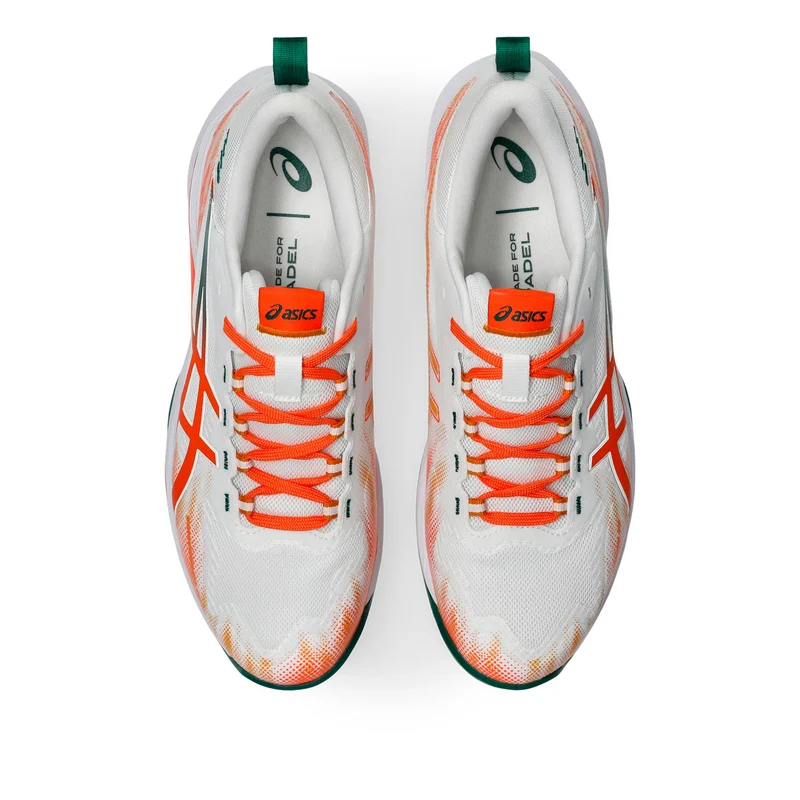 Sonicsmash FF Padelschuh Herren - weiß, neonorange