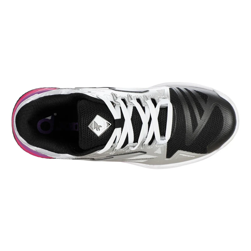 Spin Padelschuh Damen - silber, schwarz
