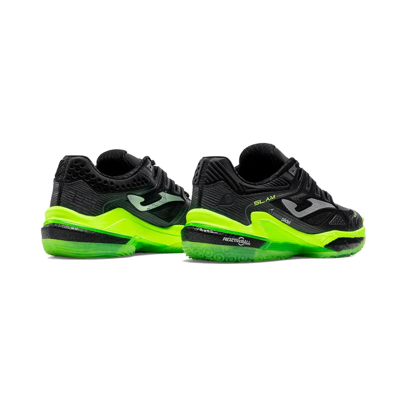 Slam Padelschuh Herren - schwarz
