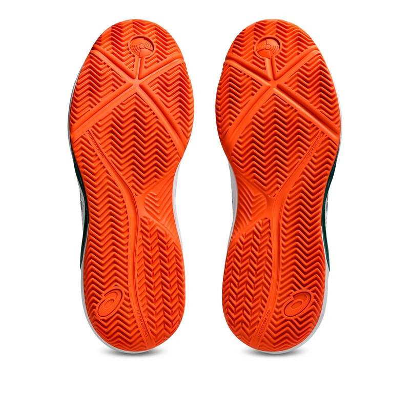 Gel-Dedicate 9 Padelschuh Herren - weiß, neonorange