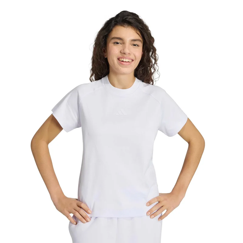 Regular T-Shirt Damen - flieder