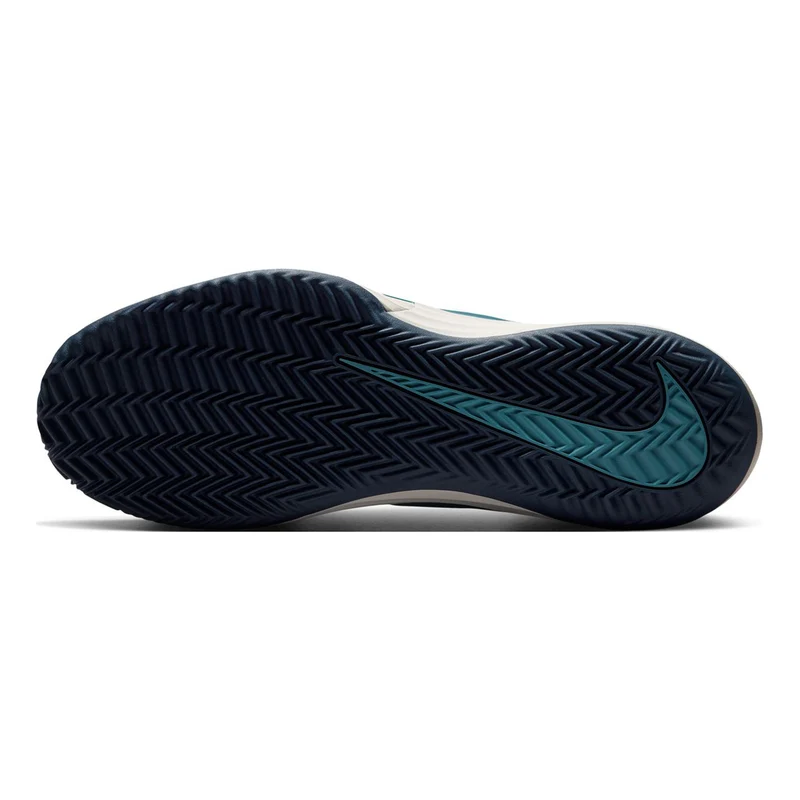 Zoom Vapor 12 Sandplatzschuh Herren - petrol, weiß