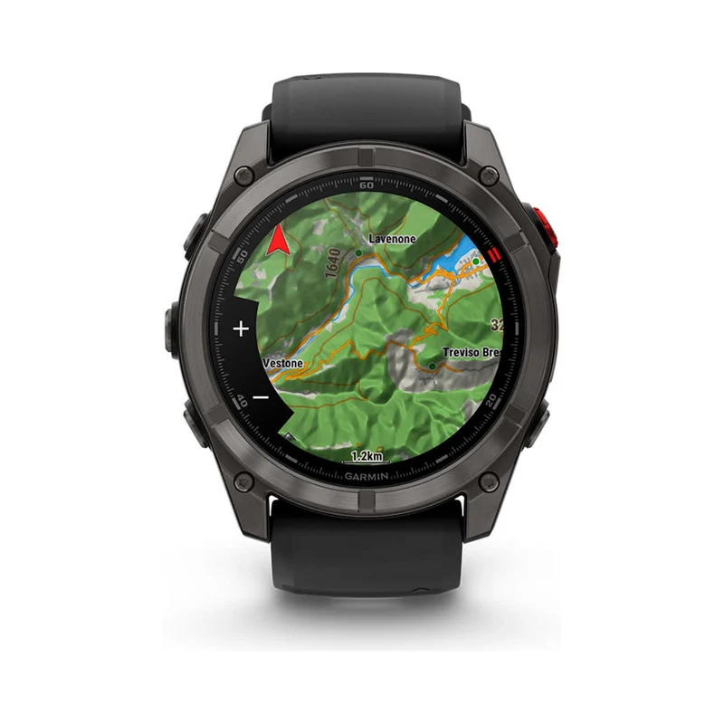 fenix 8 Pro - 51 mm AMOLED Pulsuhr -schwarz,grau