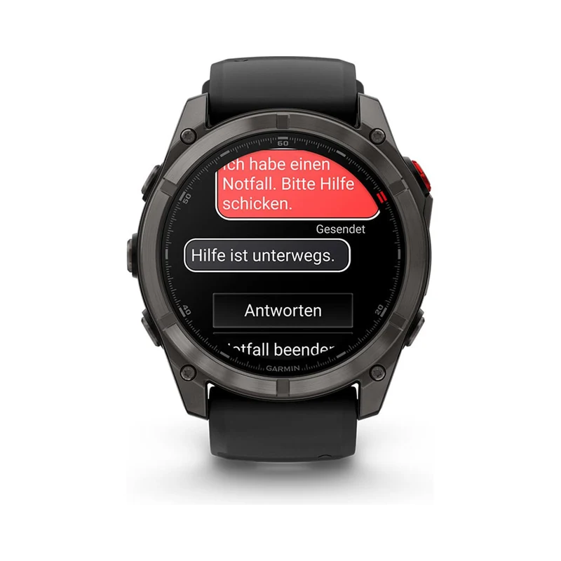 fenix 8 Pro - 51 mm AMOLED Pulsuhr -schwarz,grau