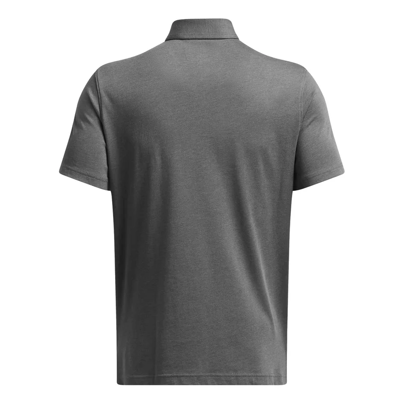 Icon Polo Herren - grau, weiß