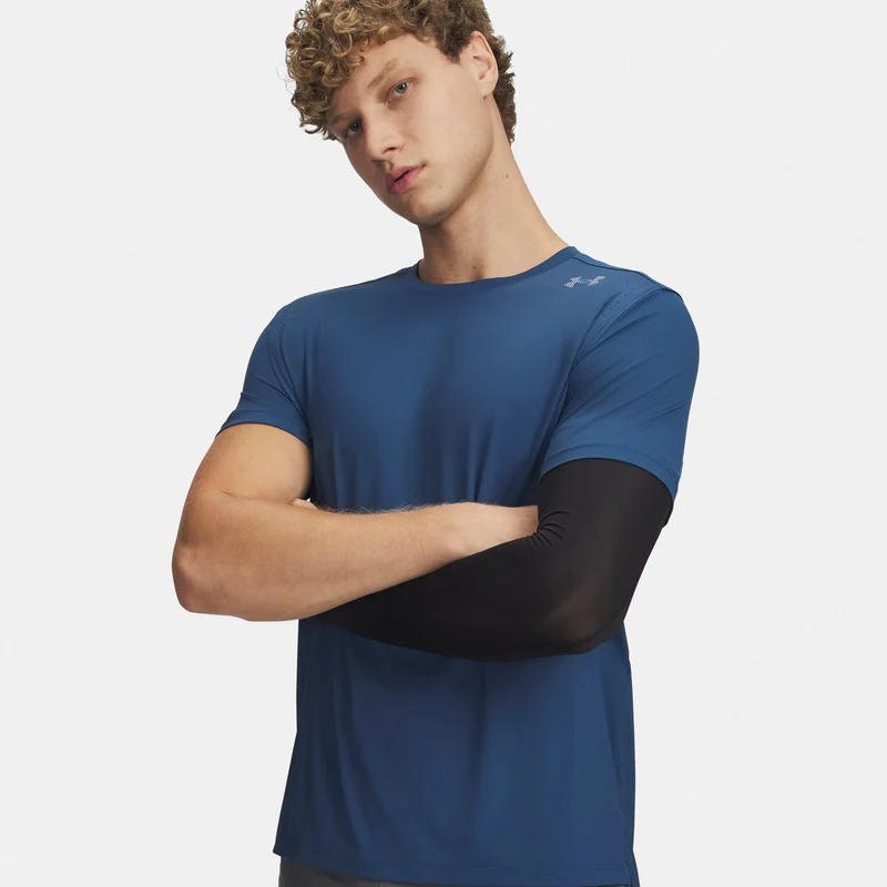 Velociti Pro Laufshirt Herren - blau, silber