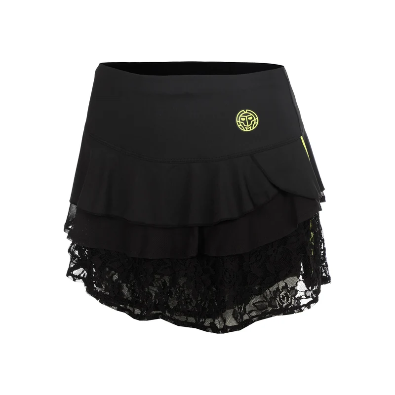 Night Flash Layering Lace Rock Damen - schwarz