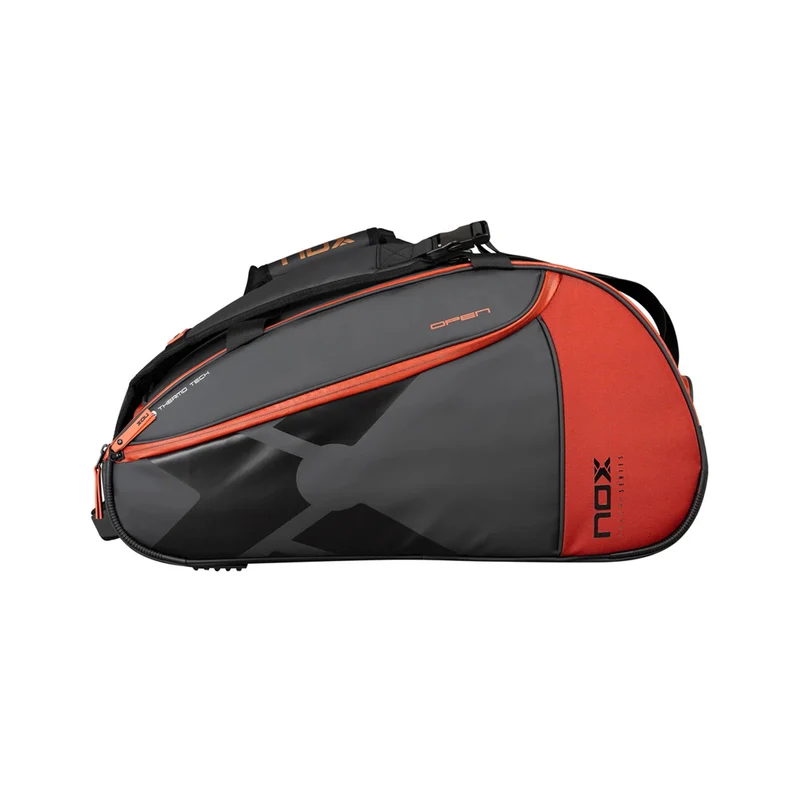 Open Series Padelschlägertasche-Schwarz,Orange