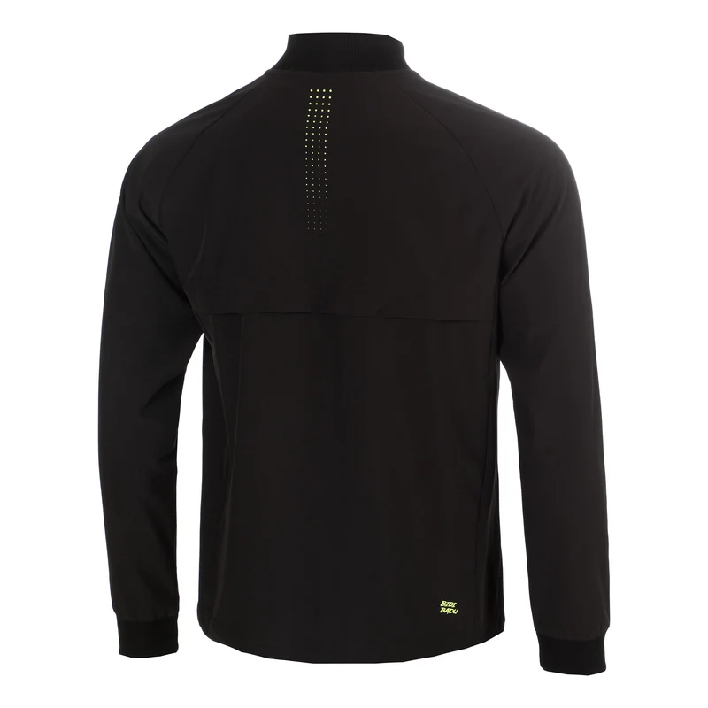 Night Flash Lasercut Trainingsjacke Herren - schwarz
