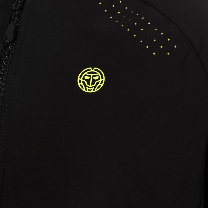 Night Flash Lasercut Trainingsjacke Herren - schwarz