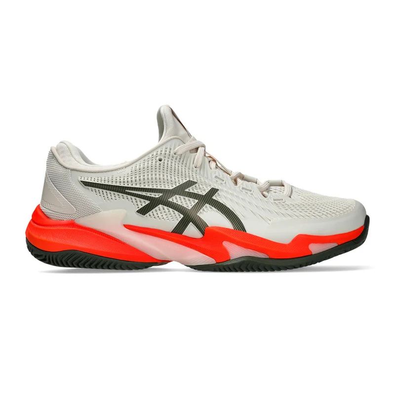 Court FF 3 Sandplatzschuh Herren - creme, neonorange