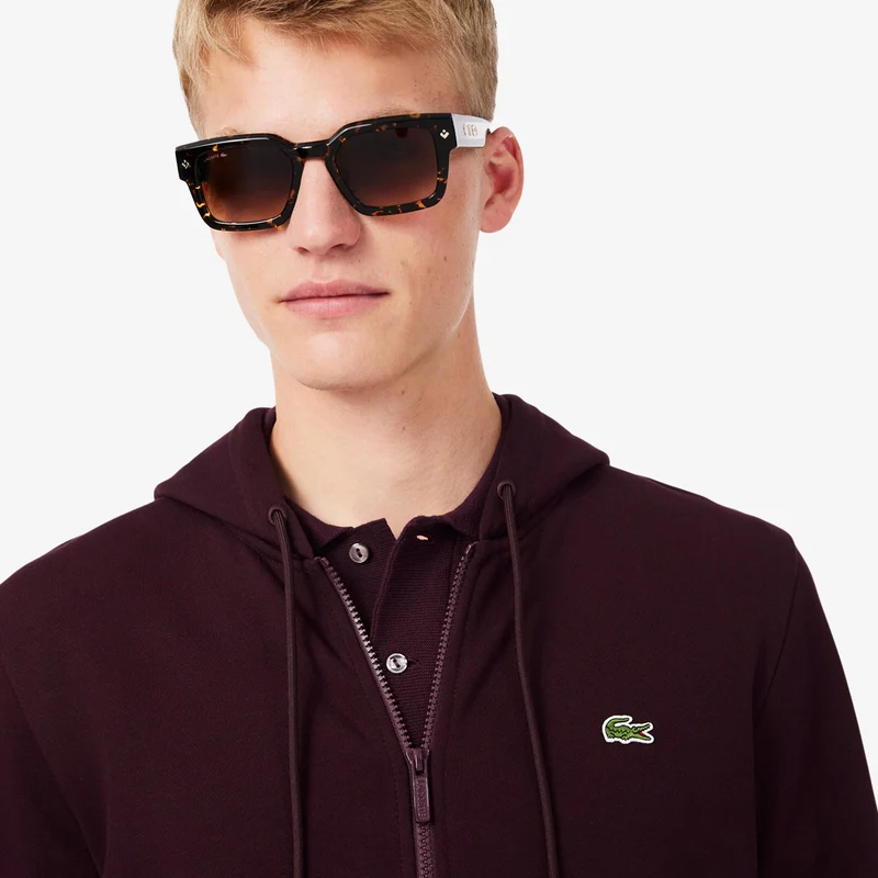 Sweatjacke Herren - dunkelrot