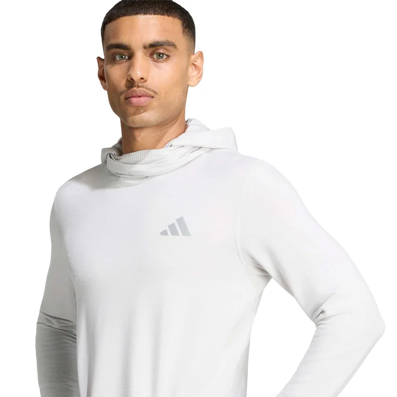 adi365 Winterized Laufshirt Herren - grau