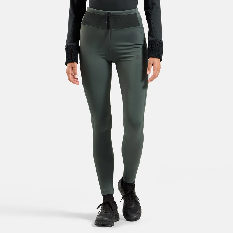 X-Alp Cargo Winter Lauftight Damen - oliv