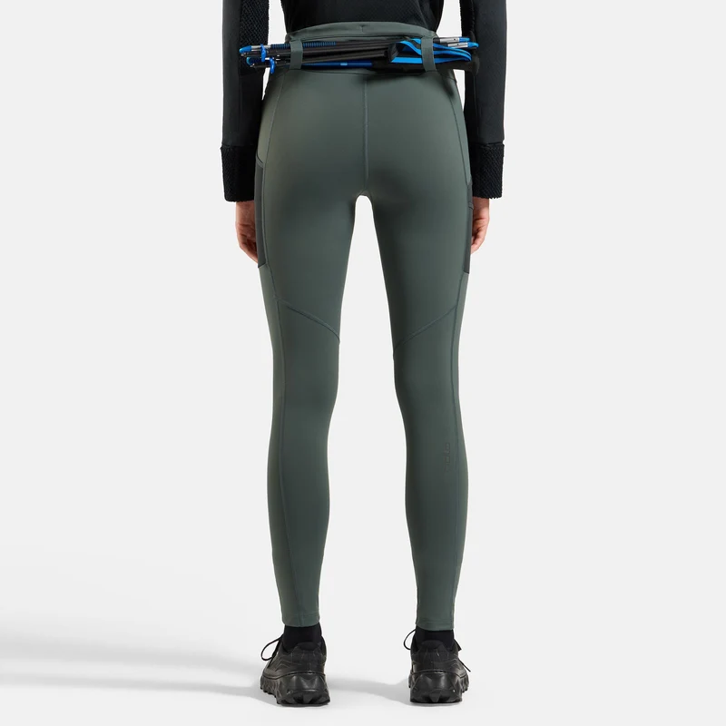 X-Alp Cargo Winter Lauftight Damen - oliv