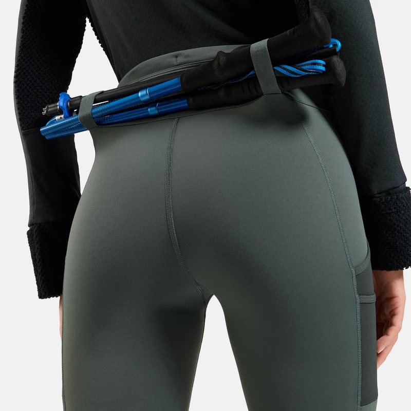 X-Alp Cargo Winter Lauftight Damen - oliv