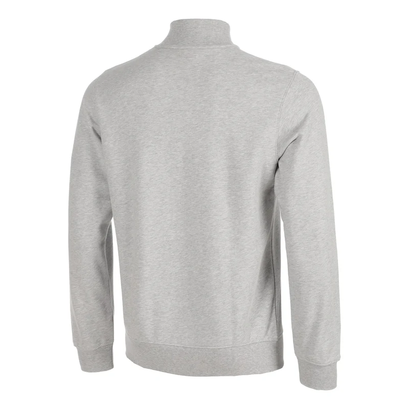 High Neck Sweatshirt Herren - hellgrau