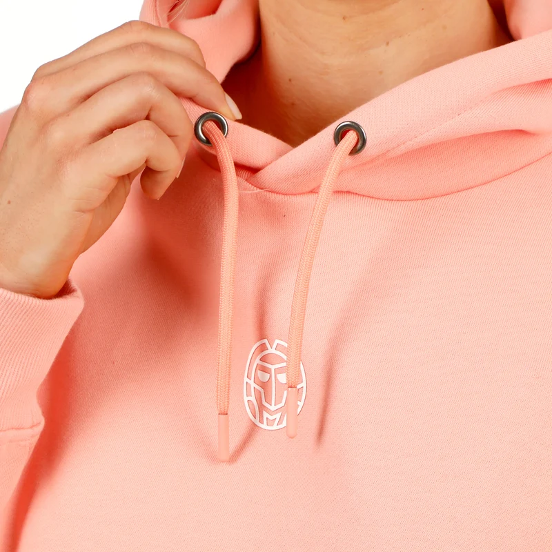 Out of Control Logo Hoody Damen-pink