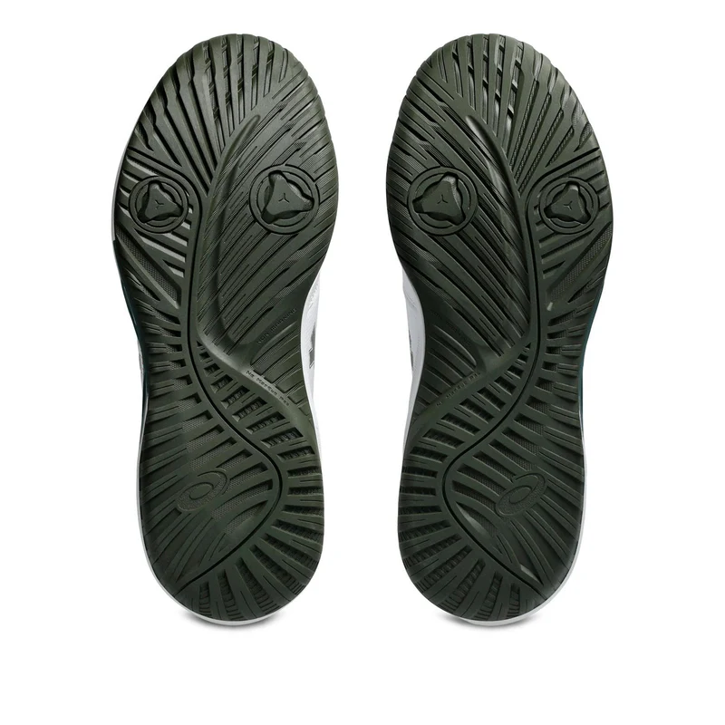 Gel-Dedicate 9 Allcourtschuh Herren - weiß, petrol