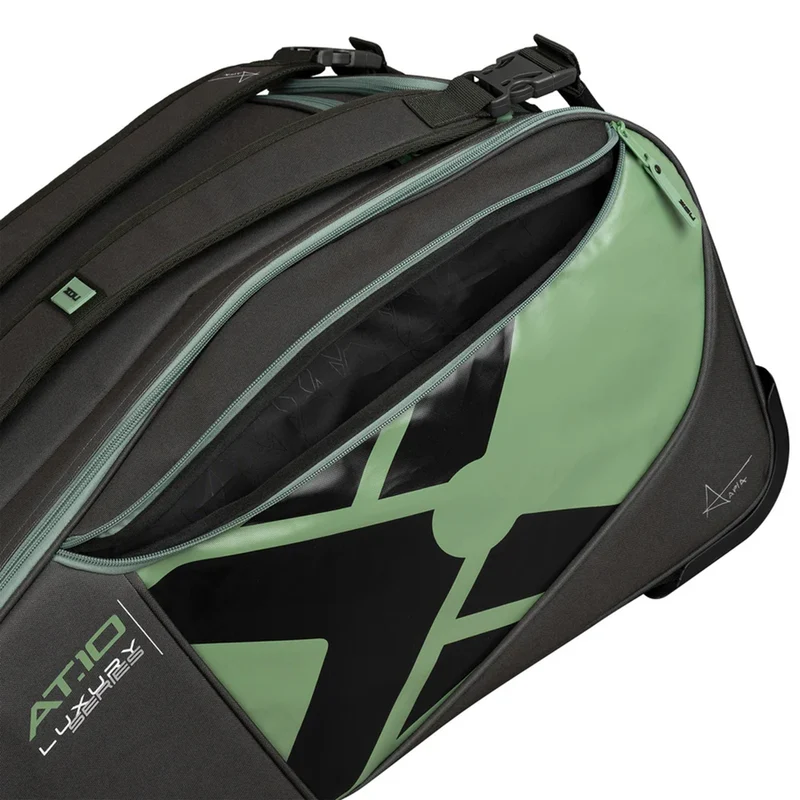 AT10 Competition Padelschlägertasche-Schwarz,Oliv