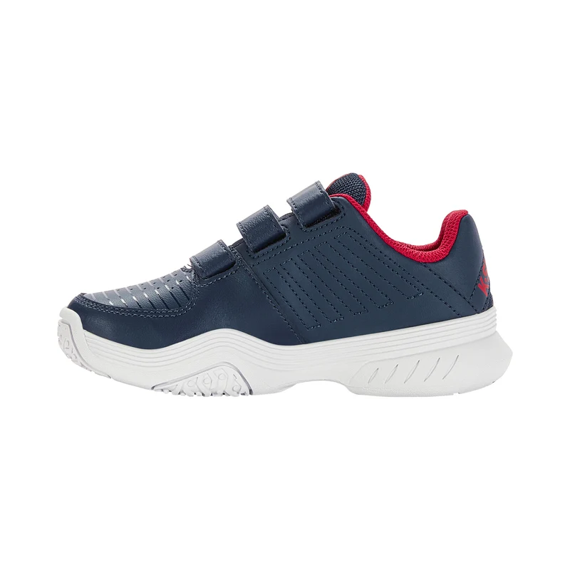 Court Express Strap Omni Allcourtschuh Kinder-dunkelblau,weiß