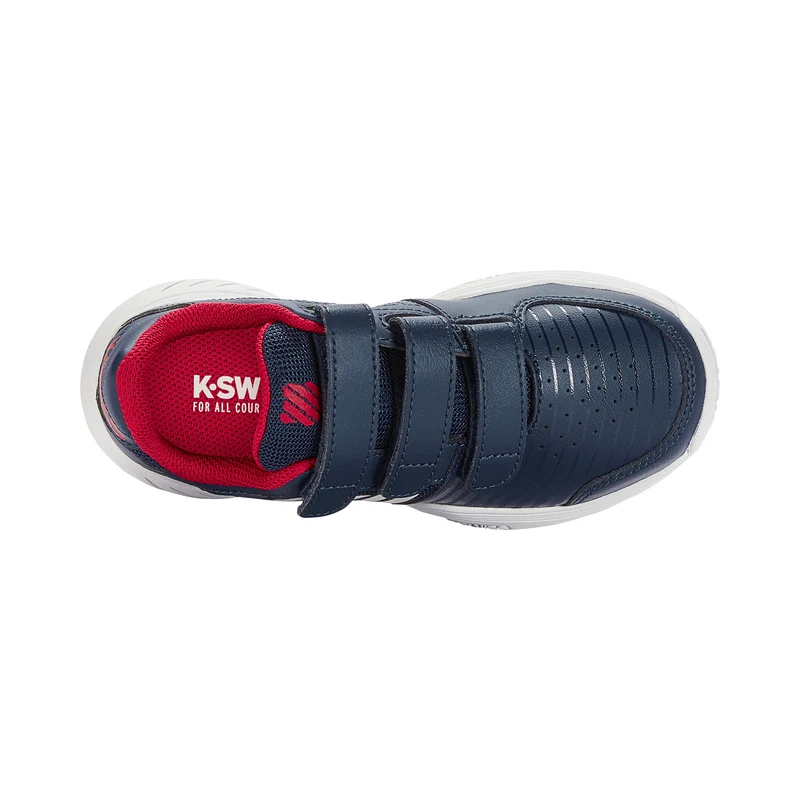 Court Express Strap Omni Allcourtschuh Kinder-dunkelblau,weiß
