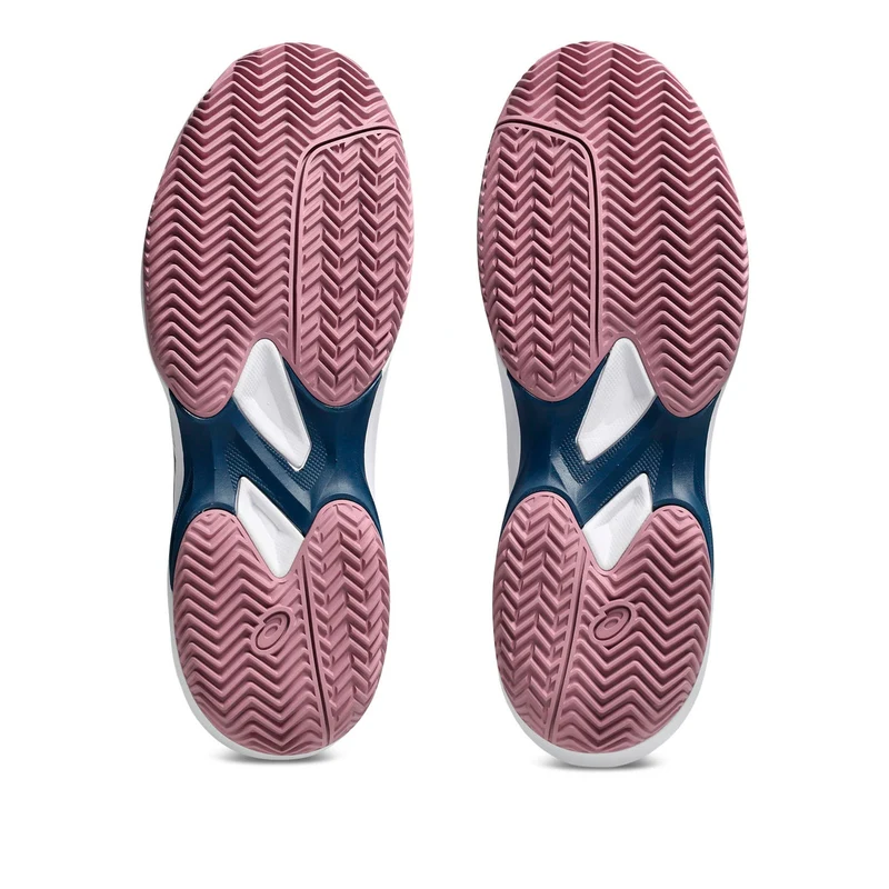 Game FF Sandplatzschuh Damen - weiß, dunkelblau