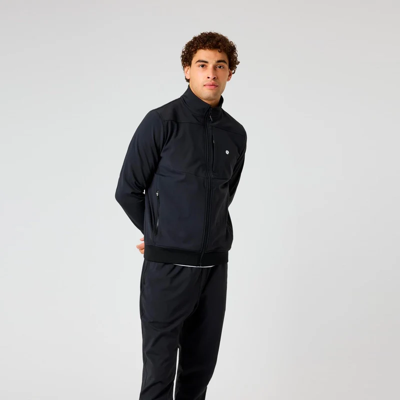 Ace Court Trainingsjacke Herren - schwarz