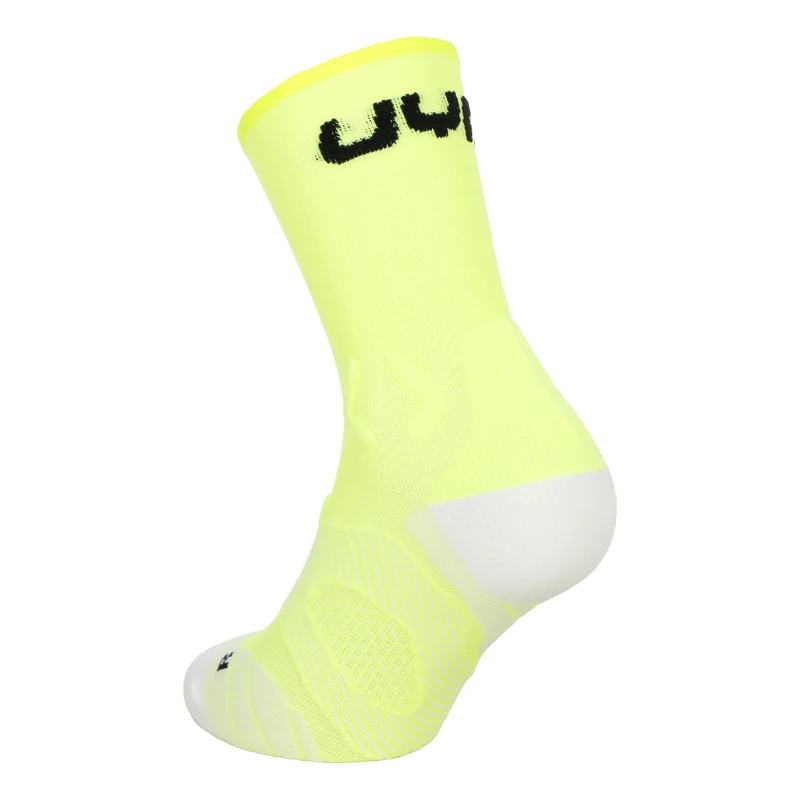 Runner's One Short Laufsocken Herren - gelb, weiß